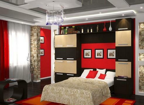 Vrlo udoban spavaća soba namještaj modularni sustav, kao što je prikupljanje sebe i na svoju naklonost
