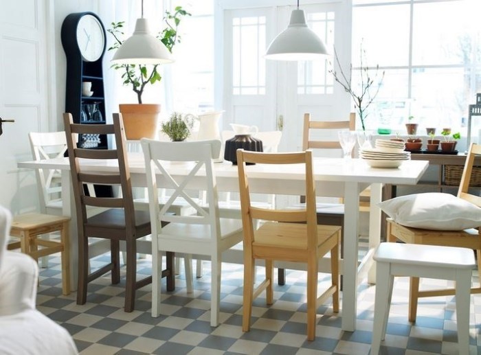 IKEA stoličky