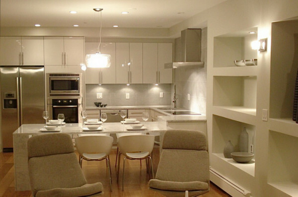 Kuhinja design v zasebnem stanovanju: Navodila za oblikovanje prostora v koči državi, video posnetke in fotografije