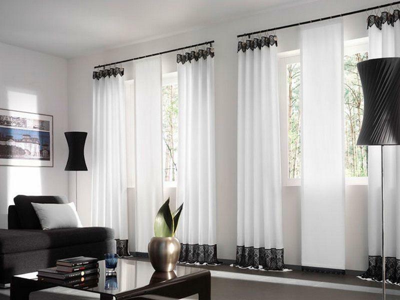 Escolhendo cortinas da moda para decorar seu apartamento, você deve considerar as tendências da moda da temporada