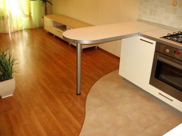 Pri izbiri laminat za kuhinjo, hodnik, upoštevati velikost in značilnosti prostorov