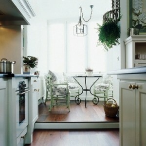 Remont võimalusi kodus köögis: täielikult elutuba kööginurgaga
