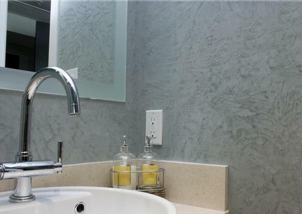 עבור קומות ריריות בחדר האמבטיה לבחור את הטיח בתוספת plasticizers ו אנטיספטיים