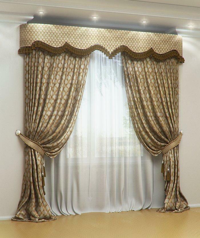 Klassiska gardiner: i stil med klassiska, foto i det inre, moderna kornischer för hallen, utformningen av gardiner och draperier