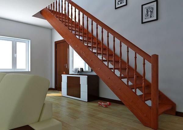 scari de spate: în interiorul casei la etajul al doilea, și foto dimensiuni privat, cu propriile lor mâini deschise de fabricație