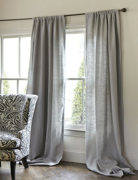 diseño de cortinas para ser interrogados implica el uso de tejidos naturales y ropa será muy apropiado