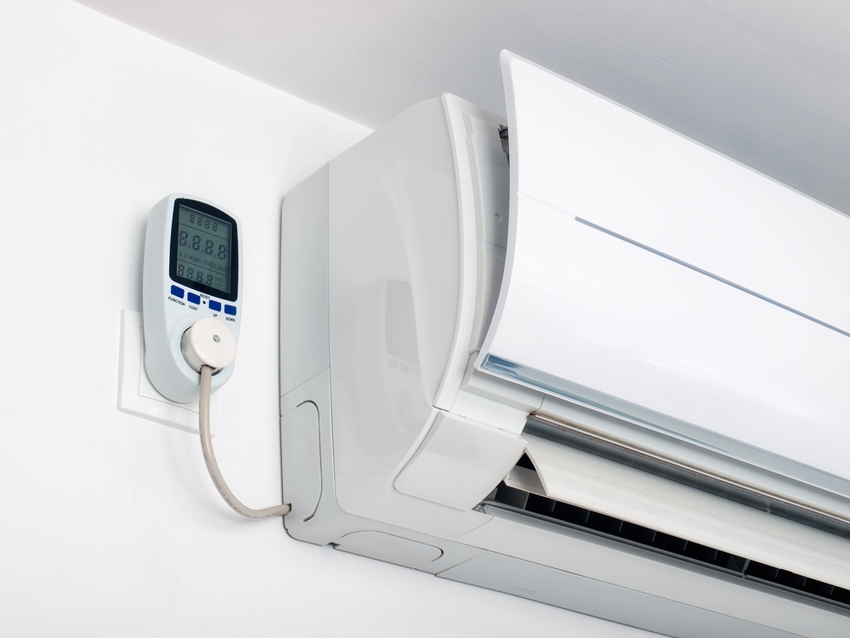 De hoeveelheid energie die de airconditioner verbruikt, is afhankelijk van het seizoen en de kamertemperatuur.