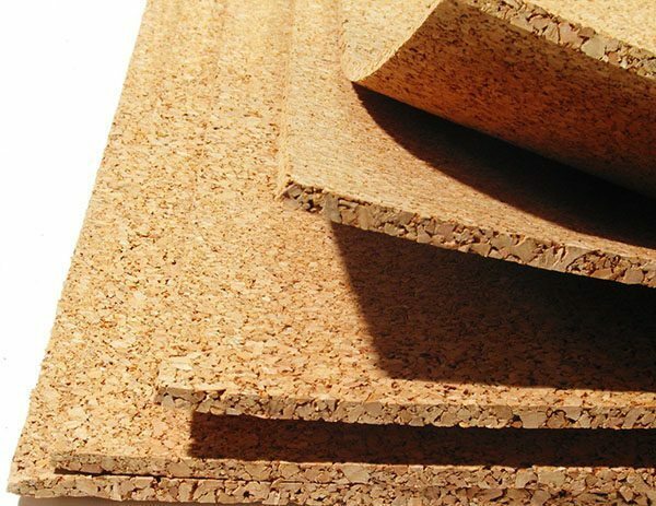 Cork basisplaat 3-4 mm dik - de beste oplossing voor linoleum ratiowaarde isolerende eigenschappen
