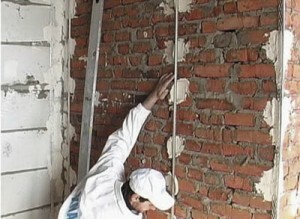 As Rotband plaster walls: the technology of preparation and application of plaster