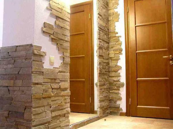 Tapeter under mursten skabe usædvanlige indvendige hallway