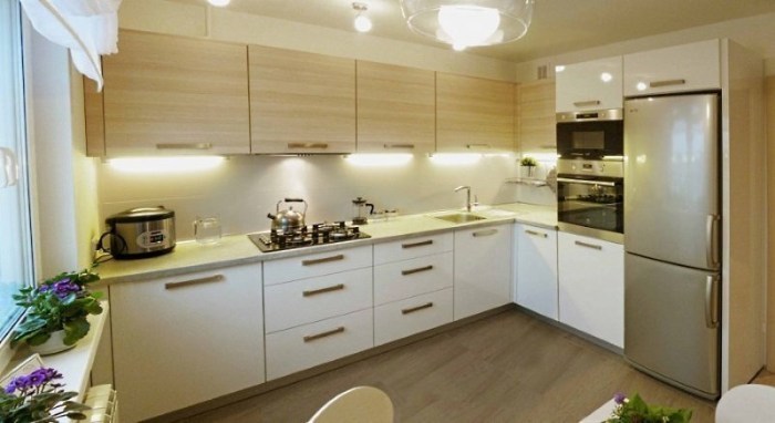 Design 9 square meter kitchen