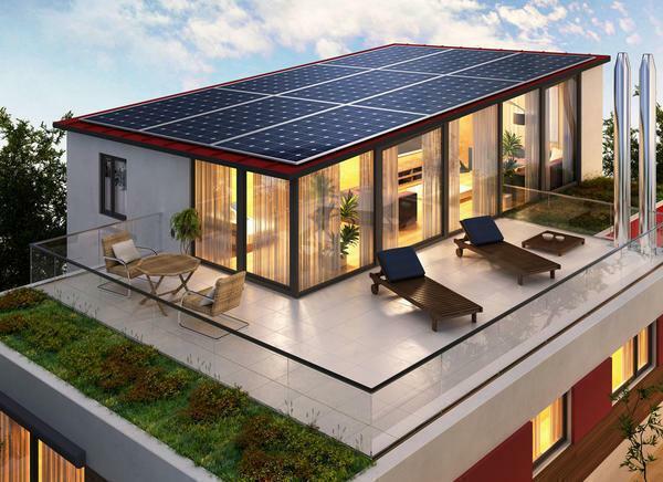 Los paneles solares en el techo deben ser asegurados adecuadamente