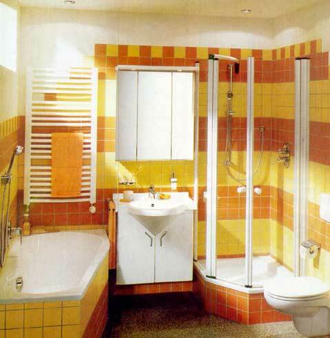 Interior standaard badkamer