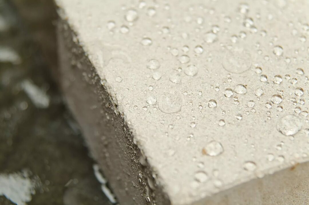 Penetrating waterproofing increases the water resistance of concrete