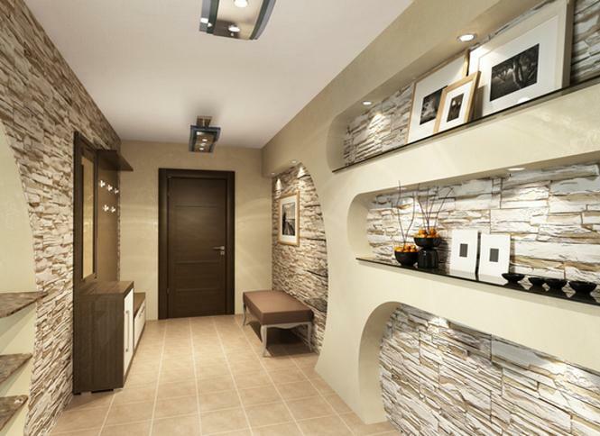 Rendere la sala nell'appartamento Photo: come decorare il corridoio casa, design delle camere, le idee di interior design, colore bello