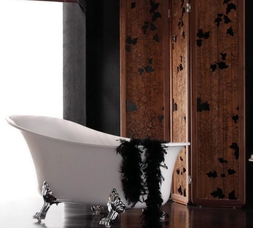 Zaslon će dati poseban luksuz modernu kupaonicu
