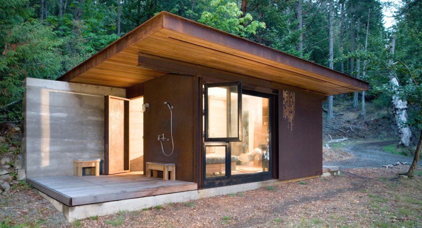 Modulo cottage con due camere con bagno e doccia: creare un ambiente confortevole