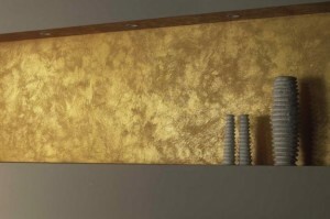 Framställning väggar under dekorativa gips: flödet av lösning per 1 m2