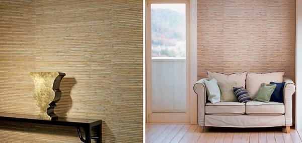 Natural wallpapers are environmentally friendly, but their durability leaves much to be desired