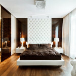 Sovrum design i en modern stil