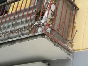 Reparation Video balkon