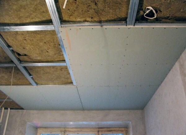 Na slici: uz pomoć suhozidom, možete pretvoriti bilo koji strop u nekoliko dana