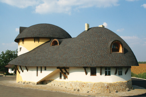 Round roof can be covered only shingles