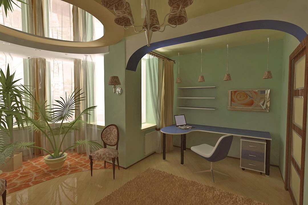 Utformingen av rommet for en tenåringsgutt: Møbler 2 barn under 10 år