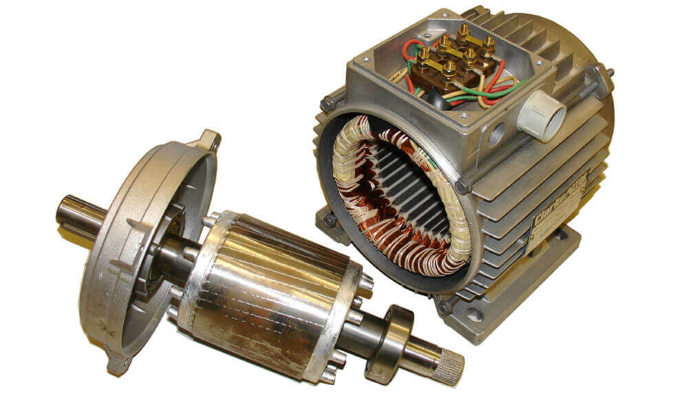 Trojfázový asynchrónny motor s klietkou
