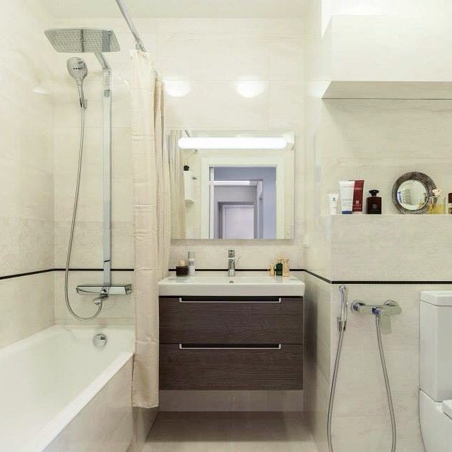 Layout of the bathroom