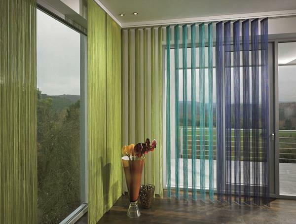 Når du vælger farver til gardinet-visyulek bør tage hensyn til den stil, hvor rummet er tilfreds