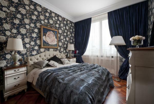 Klasiskais stils vienmēr ir svarīga guļamistabā vai jebkurā citā telpā