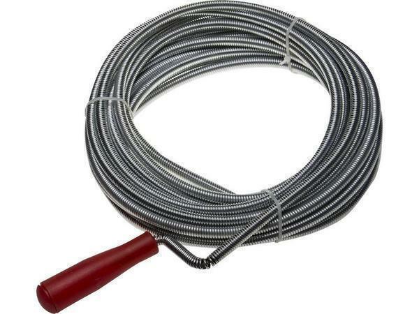The plumbing cable can be purchased ready or made with your own hands