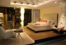 Dramatiškas miegamųjų-su-modernus-gipso-klaidingų lubų dekoravimo-idėjos