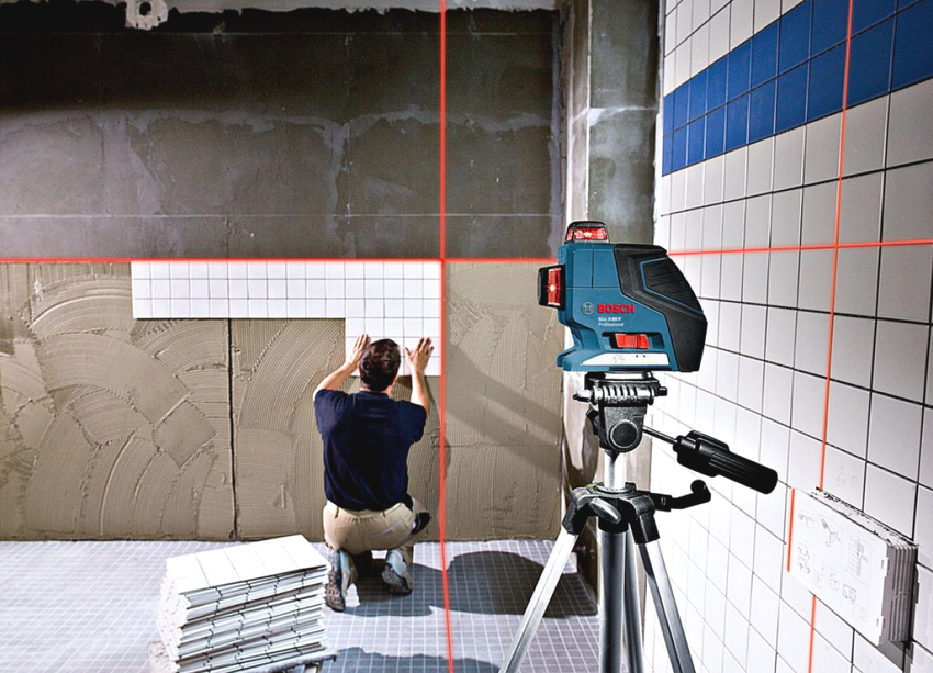 Laser level GLL 3-80 Professional is the most functional device
