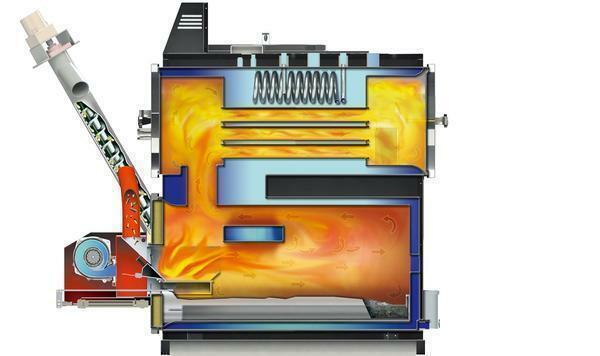 Among the advantages of pellet boilers is worth noting the efficiency and efficiency
