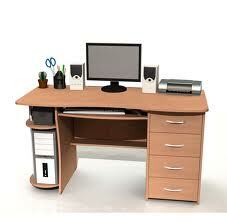 escritorios de la computadora del diseño de la esquina