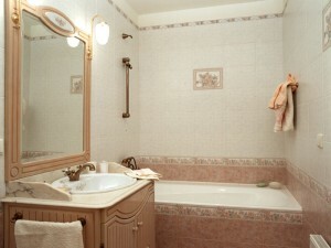 Prover av reparation badrum