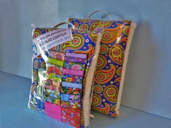 Kits voor patchwork: liniaal en Domke, gereedschap materiaal, katoen la patchwork, met mes en naaimachine