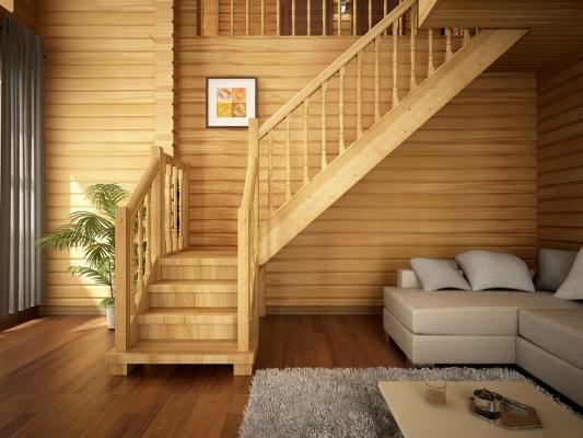 Stopnice na drugem nadstropju v zasebni hiši, morajo biti ne le lepa, ampak tudi praktično