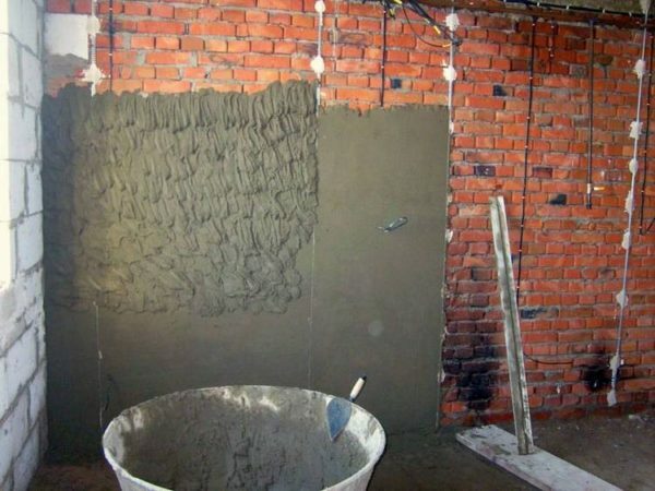 Semen-kapur plester untuk dinding: komposisi, spesifikasi, video dan foto