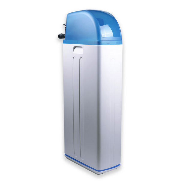 Cabinet water softener