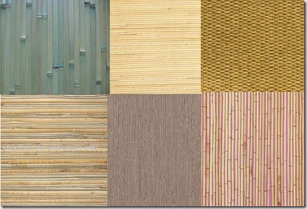 Texture coating bamboo 