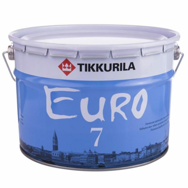 Aukščiausios kokybės dažai - Tikkurila "Euro 7 A