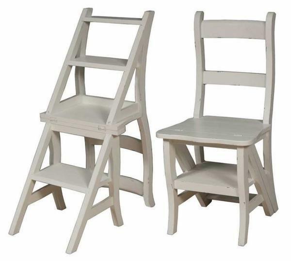 Urobiť stolice rebrík môže byť nezávisle na sebe, čo je najdôležitejšie - v predstihu, aby sa podrobne výkres