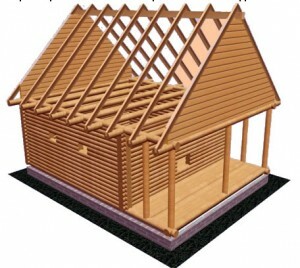 Gradnja strehe (video tutorial)