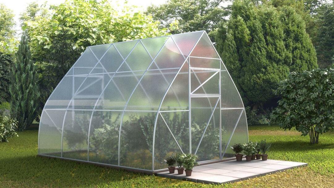 Hothouse Drop from the factory of ready-made greenhouses: assembly and reviews, greenhouse Drop from polycarbonate, video and drawing