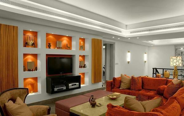 Design of plasterboard with their own hands: decorative wall, photo designs, niche decor