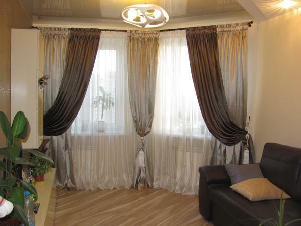 When choosing curtains, pay attention to their quality, because they must protect you from light and noise