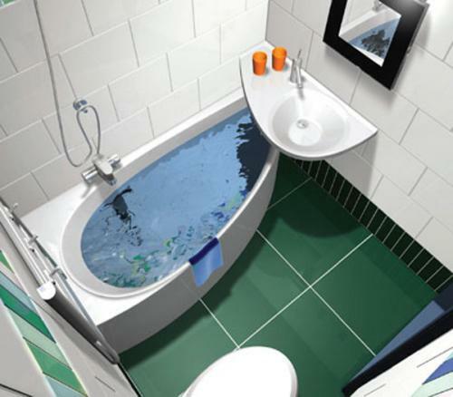Standardní design koupelen